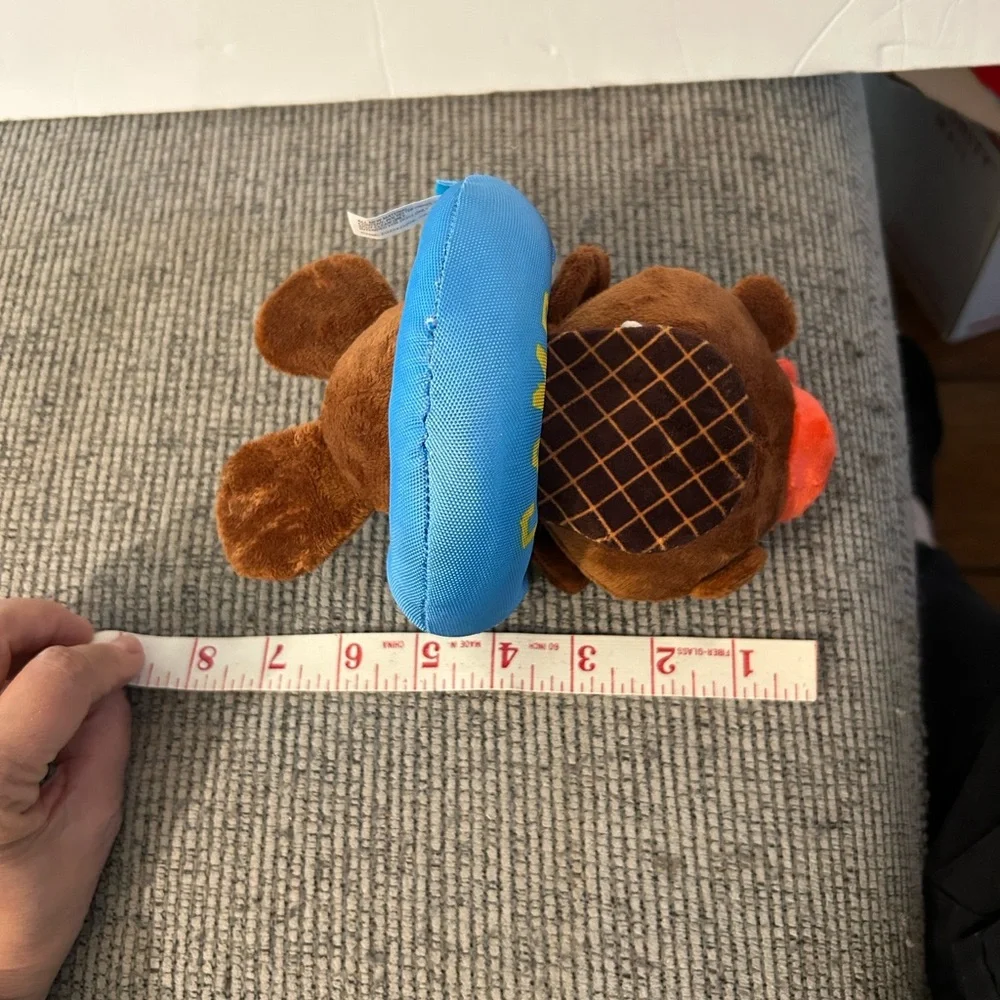 BarkBox Lil' Bucky beaver plush dog toy not Bucees lol